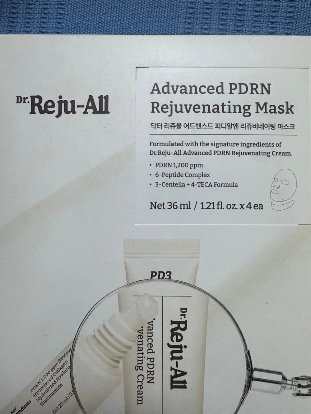 NIB Dr.Reju-All PDRN Essentials Trio:PDRN Cream, Lip Serum,Mask & Mela Serum